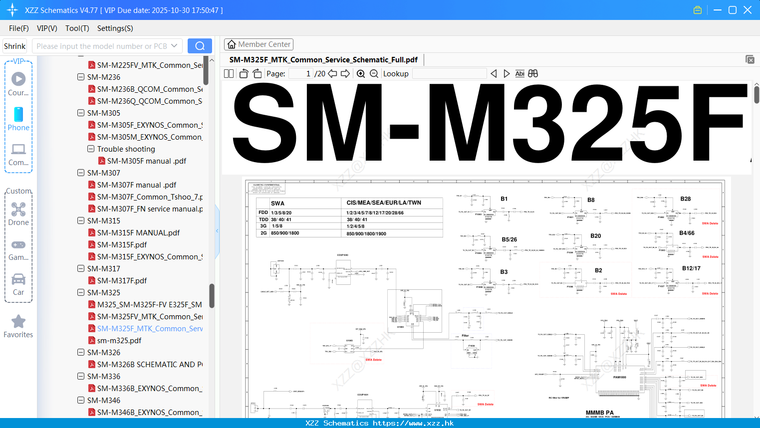 Samsung SM-M325F_MTK_Common_Service_Schematic_Full
